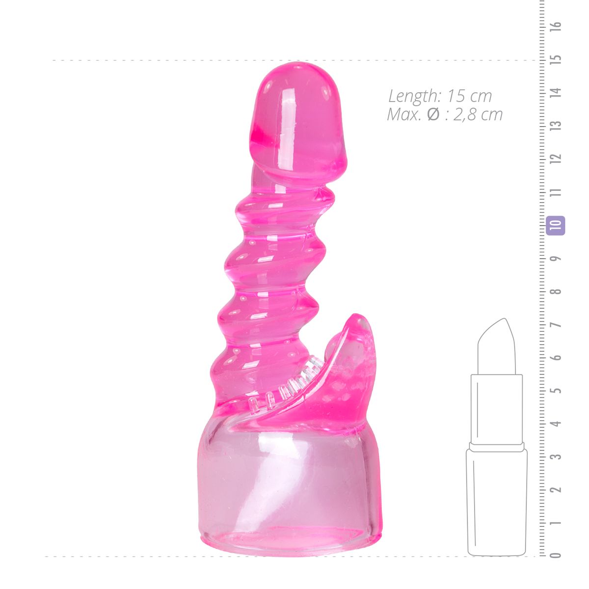Wand Collection – Opzetstuk Voor Clitoris Stimulatie - Roze