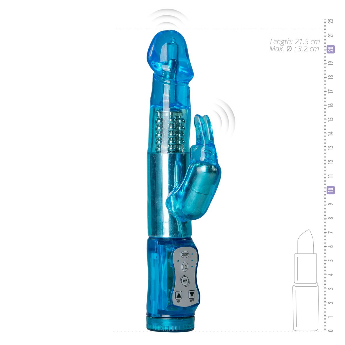 Rabbit Vibrator - Blauw