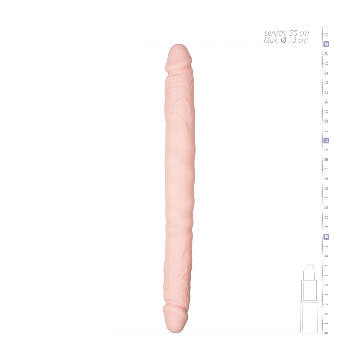 Realistische Dubbele Dildo - 30 cm