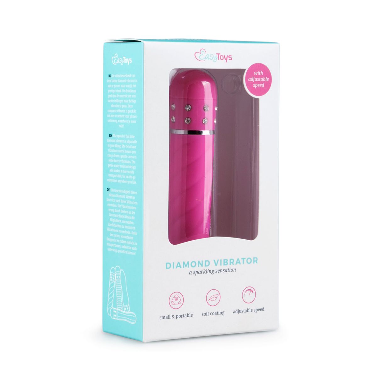 Mini Vibrator Gedraaid - Roze