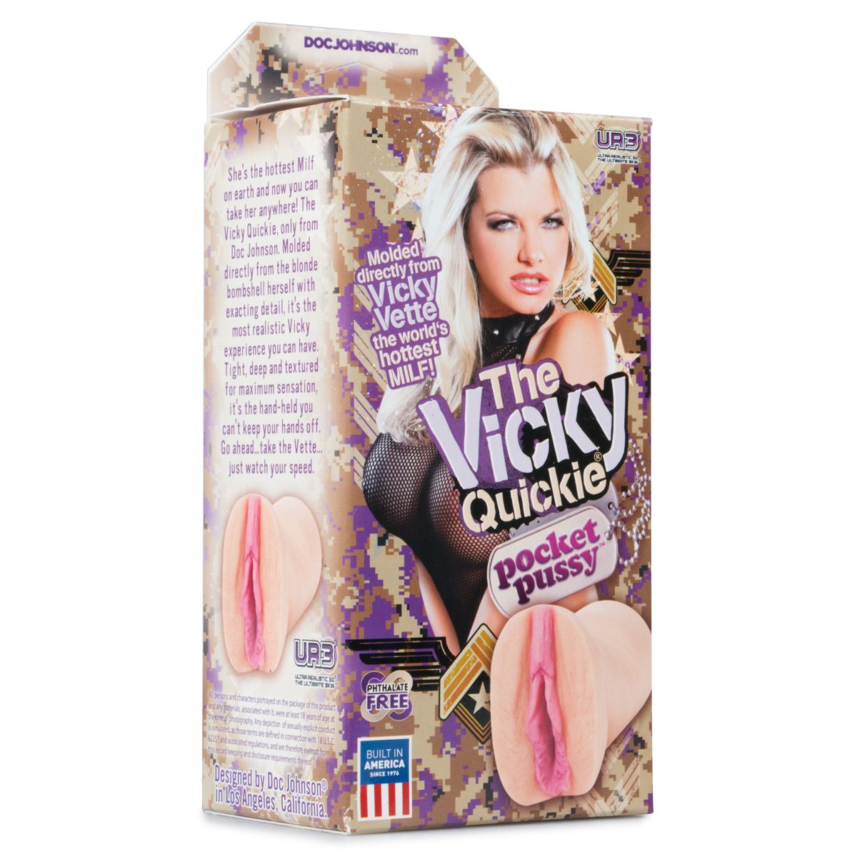 Signature Strokers - Vicky Quickie ULTRASKYN Pocket Pussy Masturbator