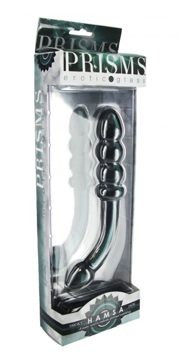 Hamsa G-Spot-/Prostaat Dildo - Smoky Jade