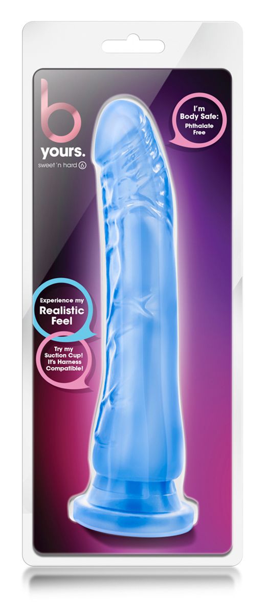 B Yours Sweet 'N Hard Dildo - Blauw