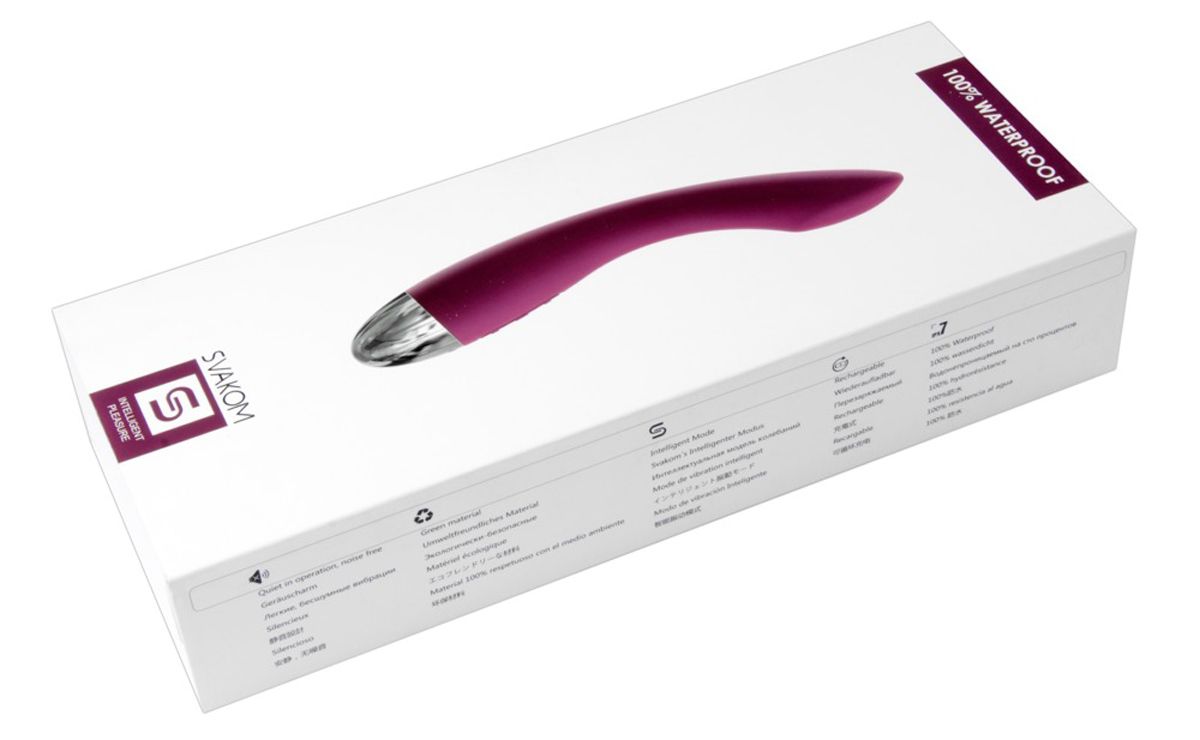 SVAKOM - Amy G-Spot Vibrator - Paars