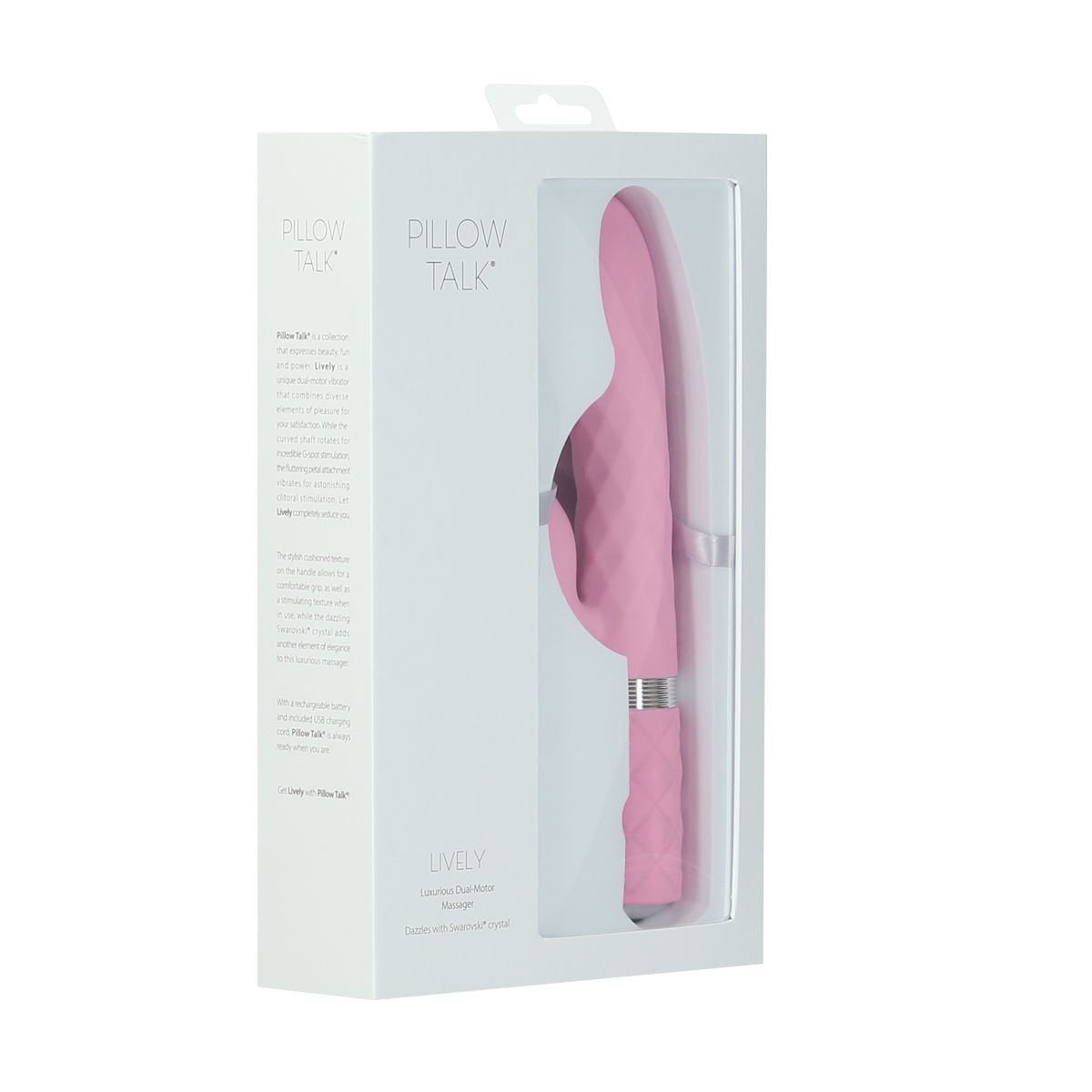 Pillow Talk - Lively Roterende Tarzan Vibrator - Roze