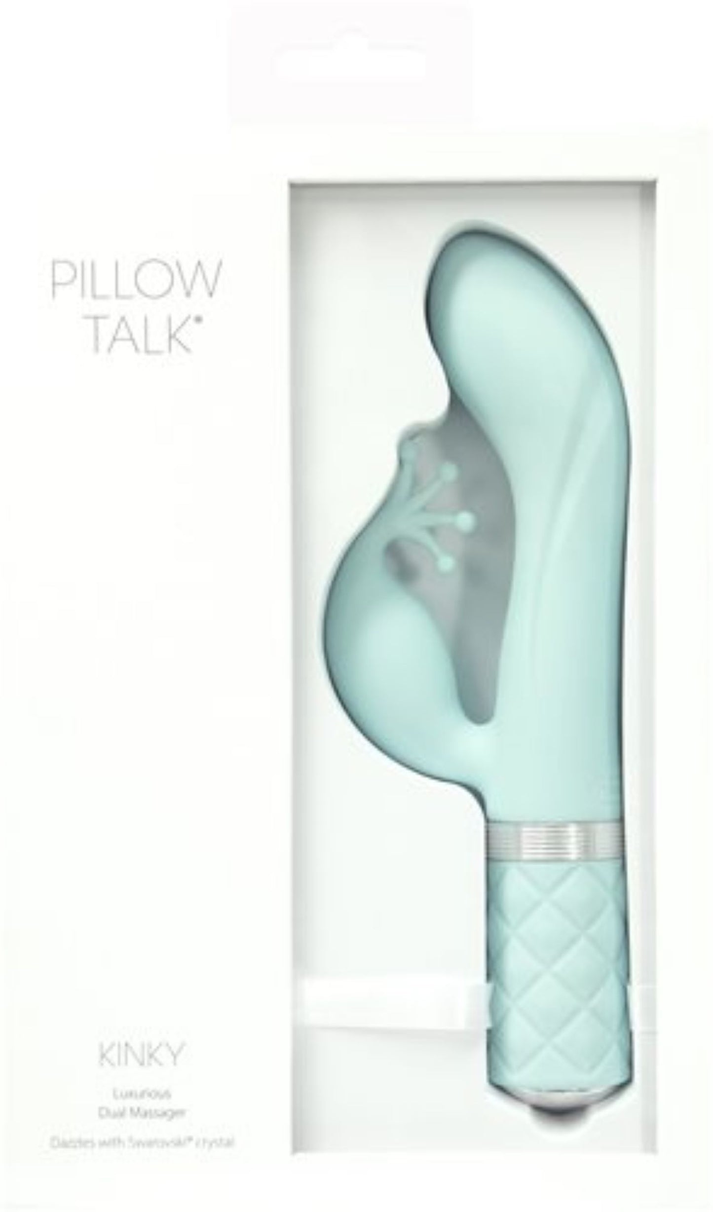 Pillow Talk - Kinky Rabbit & G-Spot Vibrator - Teal