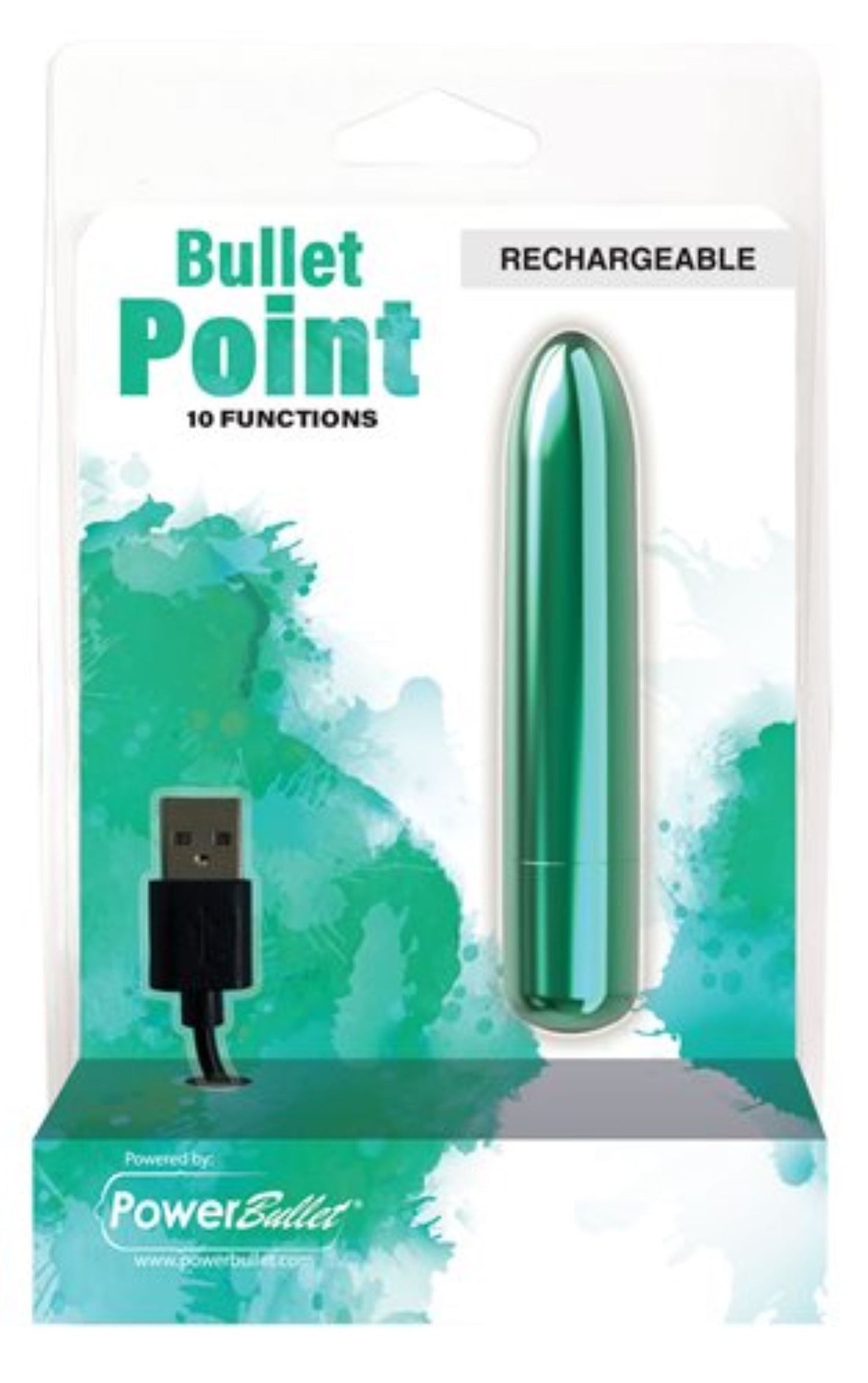 Krachtige Bullet Vibrator - Turquoise
