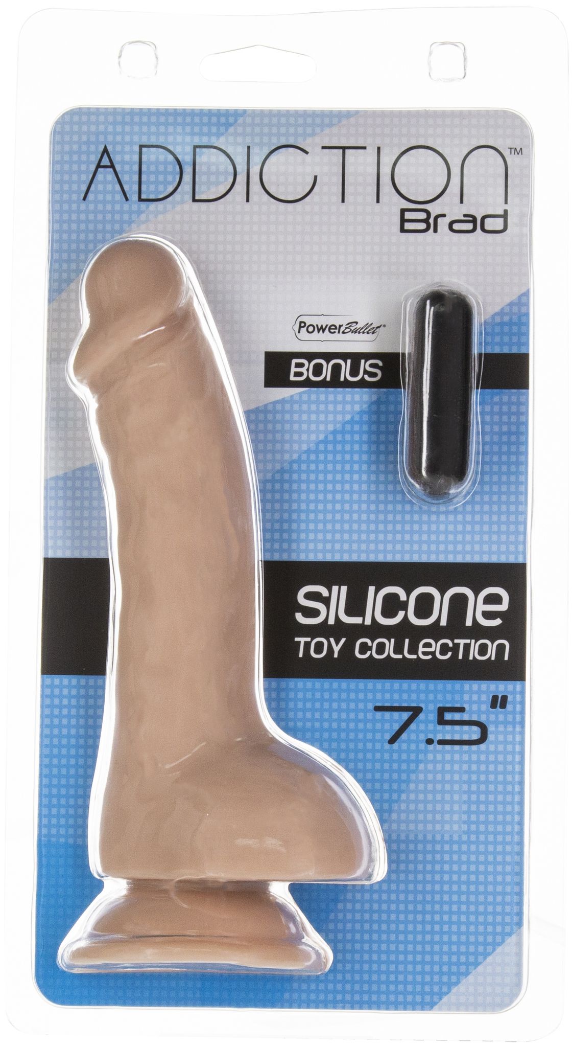 Addiction - Brad Realistische Dildo Met Zuignap - 19 cm