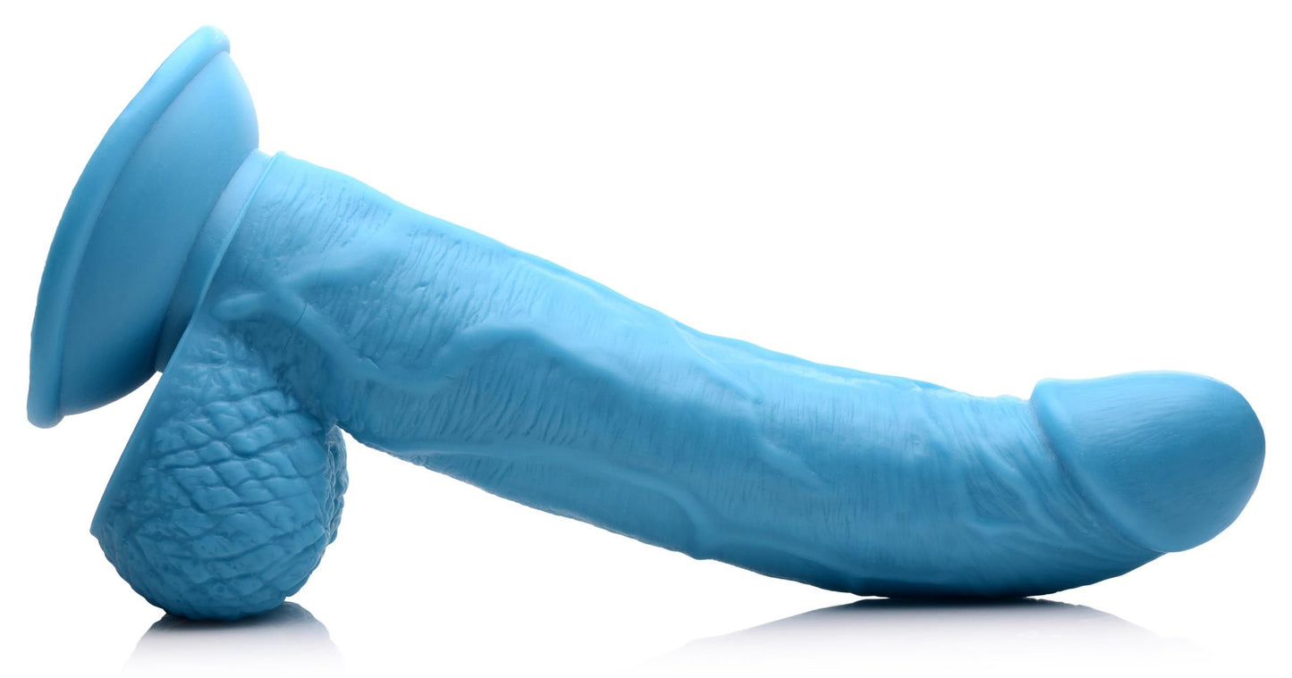Poppin Dildo 19 cm - Blauw