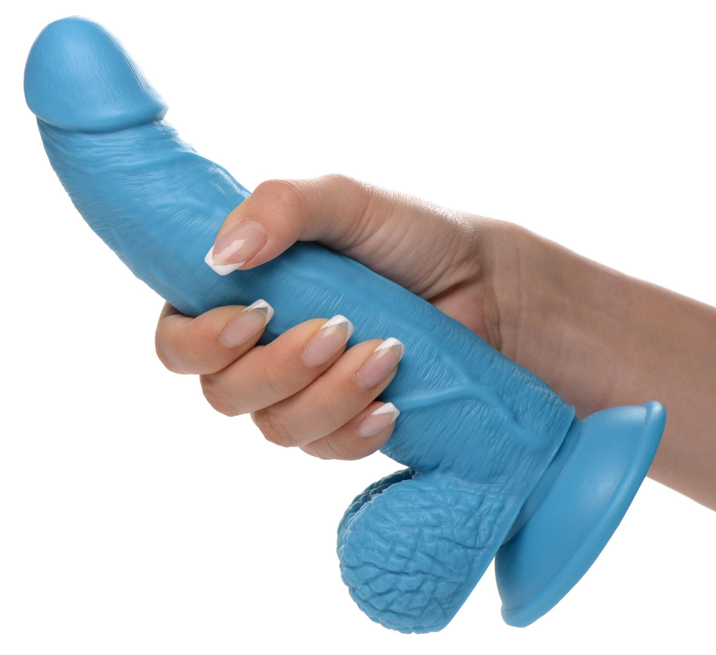 Poppin Dildo 19 cm - Blauw