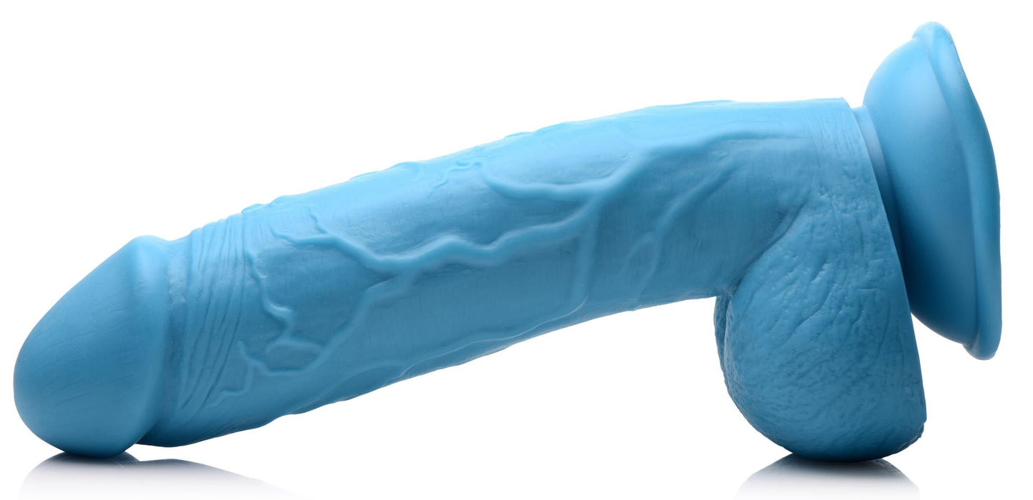 Poppin Dildo 20 cm - Blauw