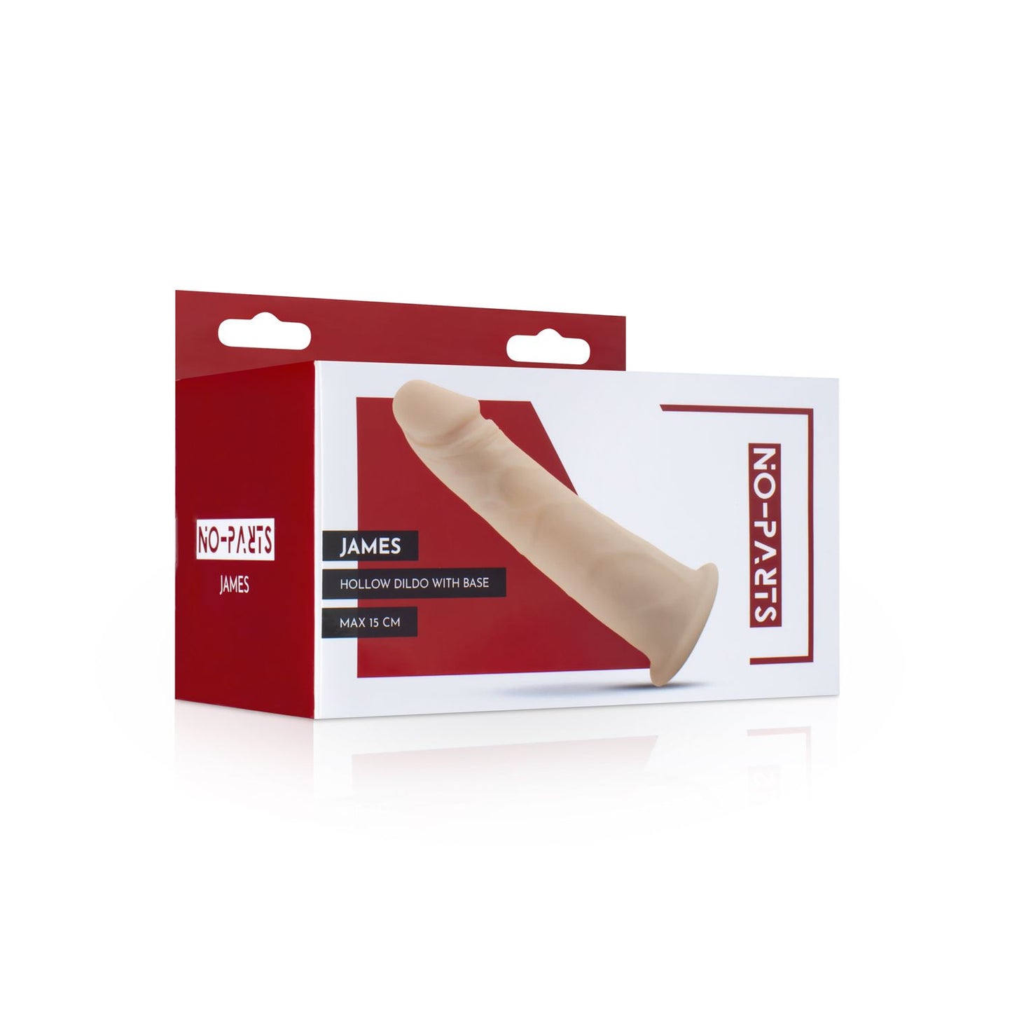 No-Parts - James Realistische Holle Dildo 15 cm