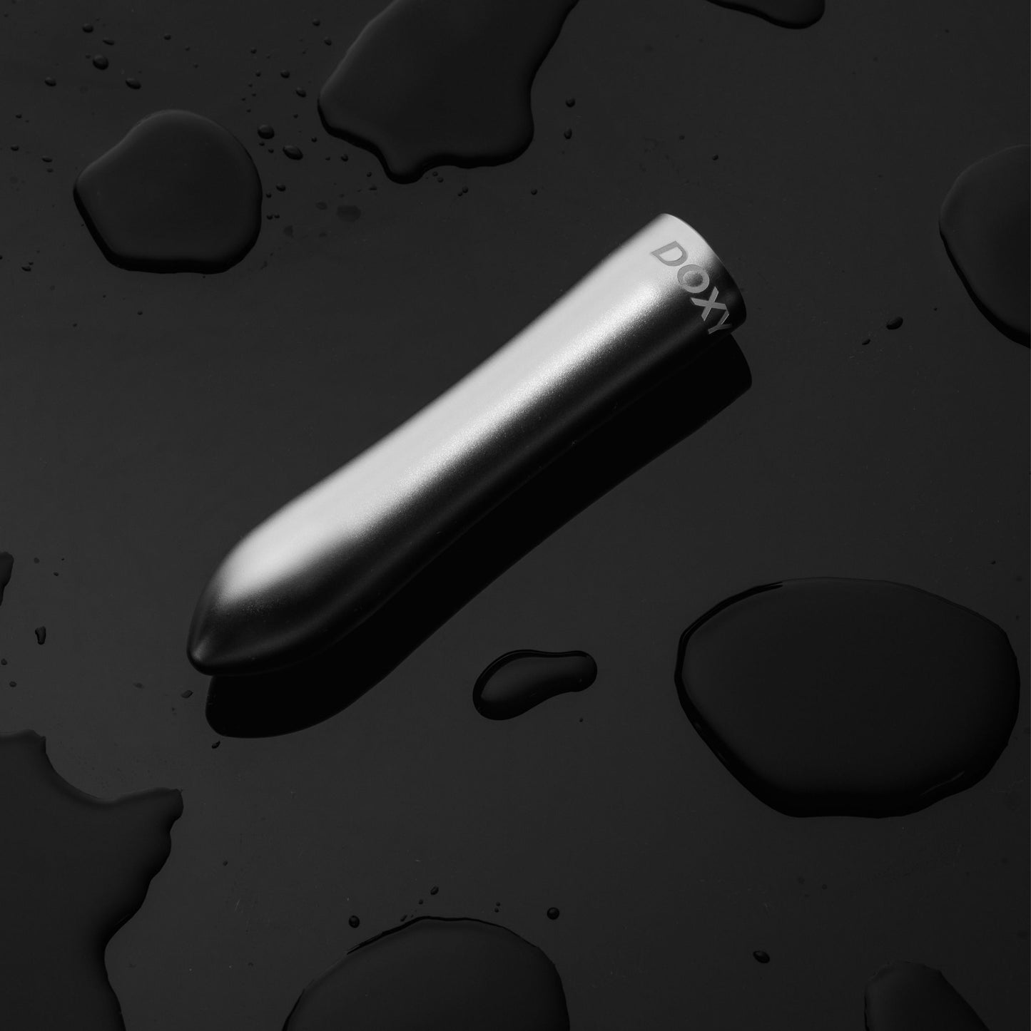 Doxy Aluminium Bullet Vibrator - Zilver