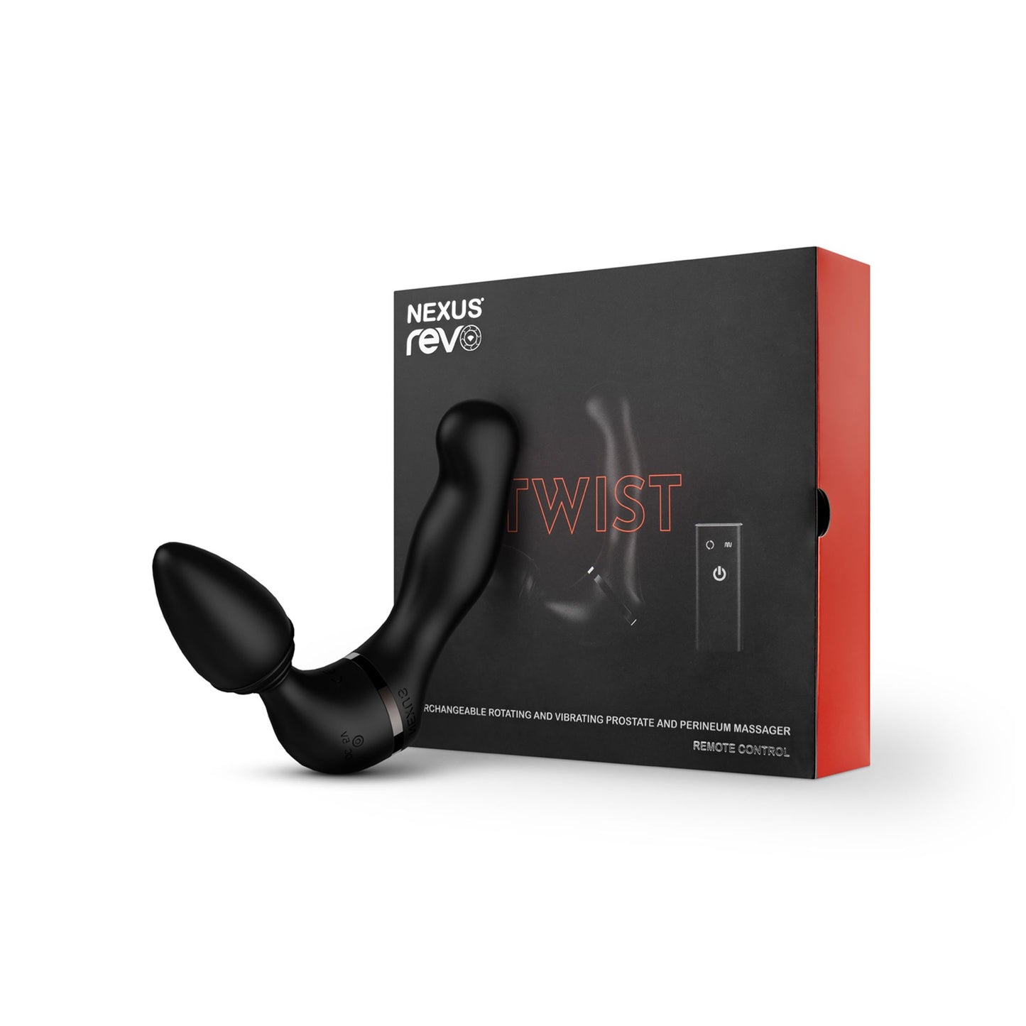 Nexus - Revo Twist Dubbele Anaal & Prostaat Stimulator - Zwart