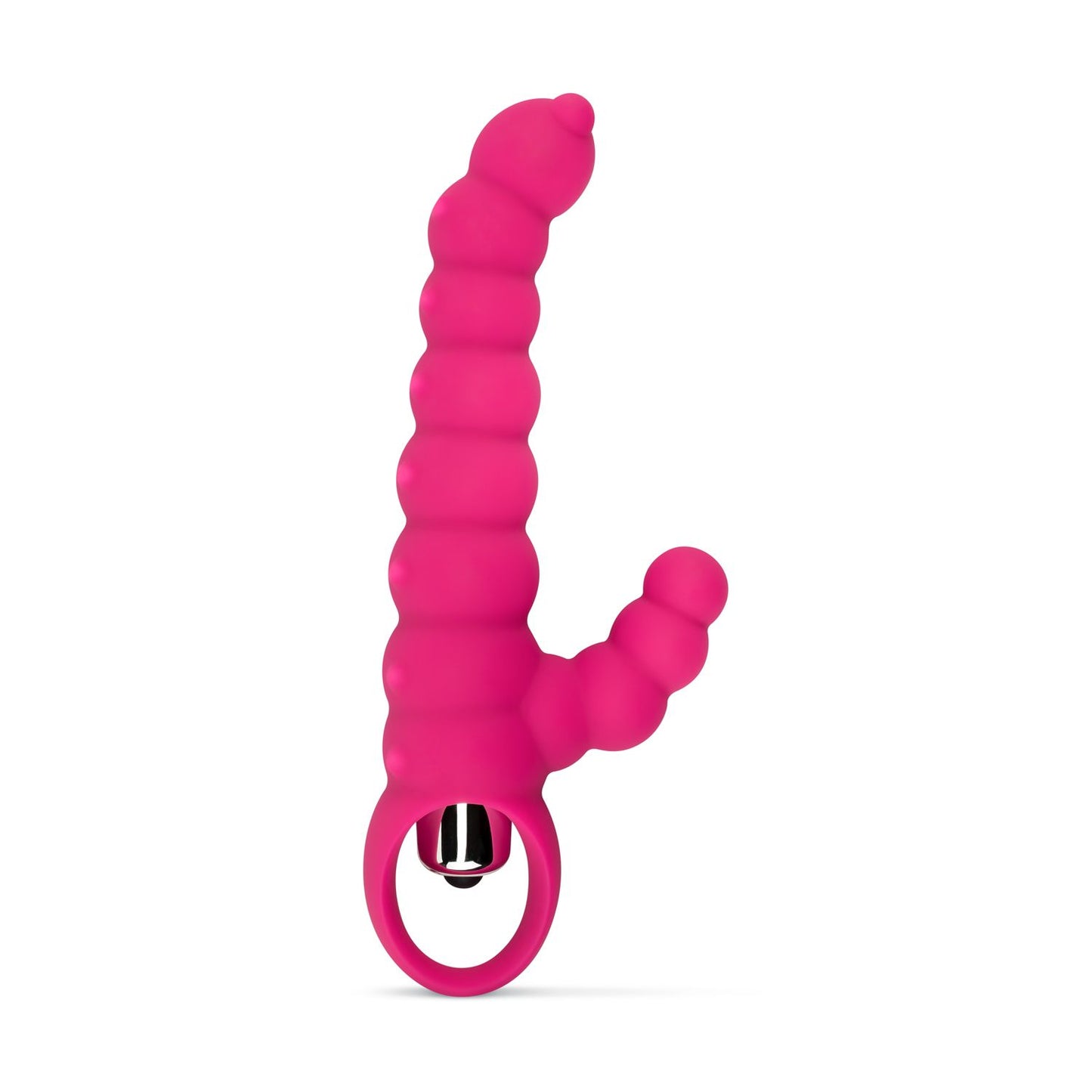 Geribbelde Tarzan Vibrator - Roze