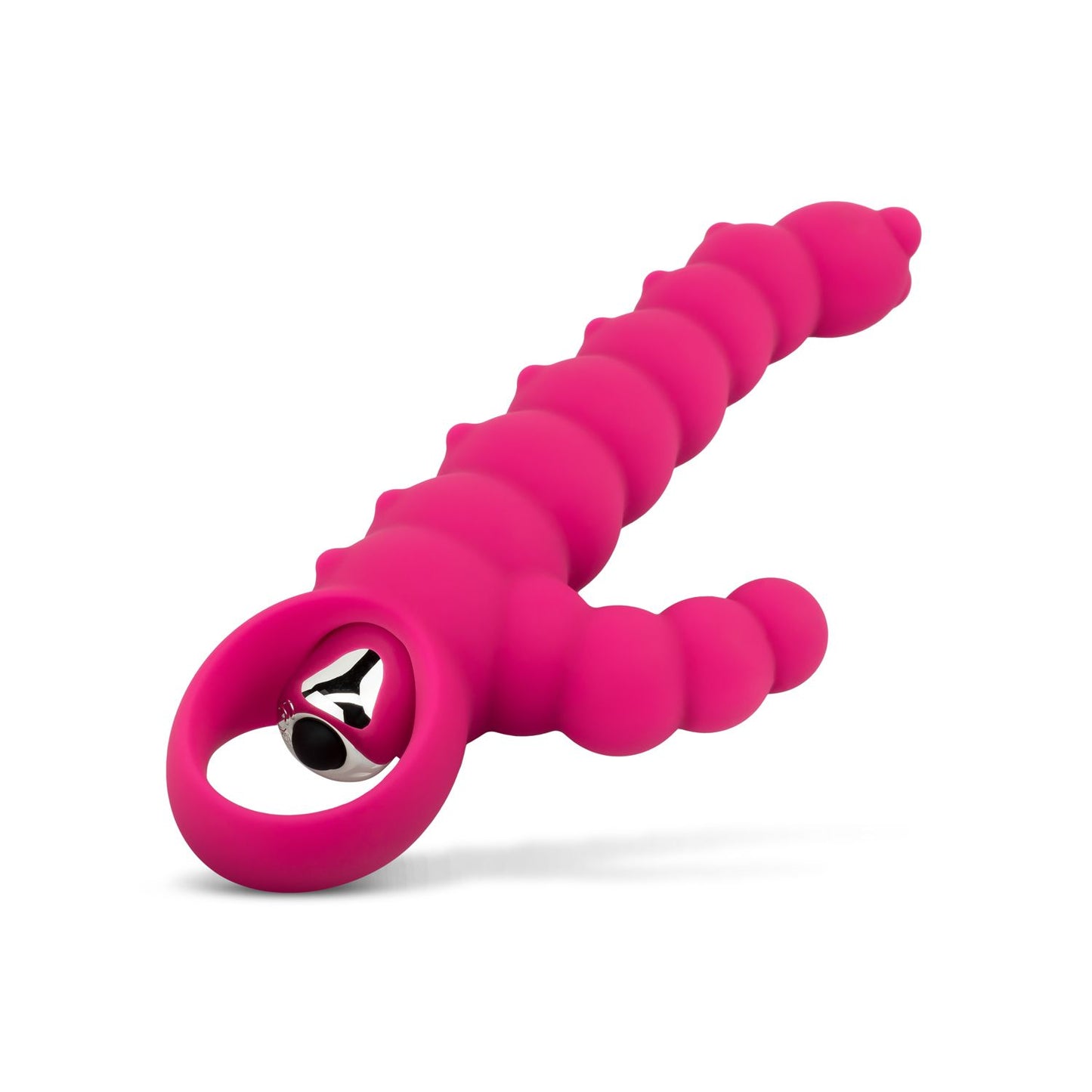 Geribbelde Tarzan Vibrator - Roze