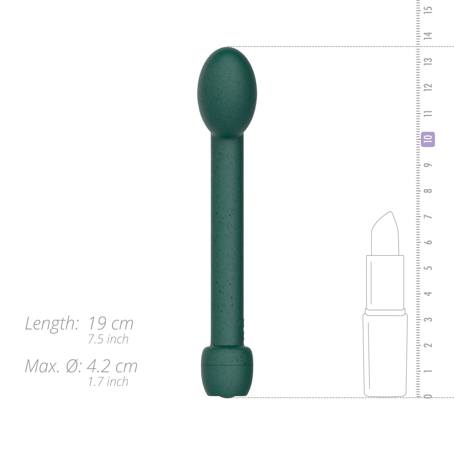Gløv - Zora Eco G-spot Vibrator - Groen