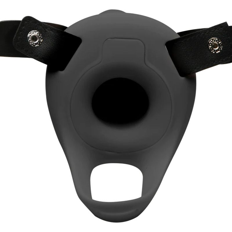 Realistische Siliconen Penis Sleeve - Zwart