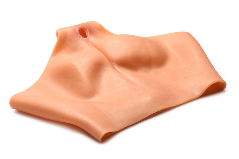 Slipje Siliconen Vagina + Kont - Medium