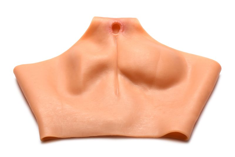 Slipje Siliconen Vagina + Kont - Large