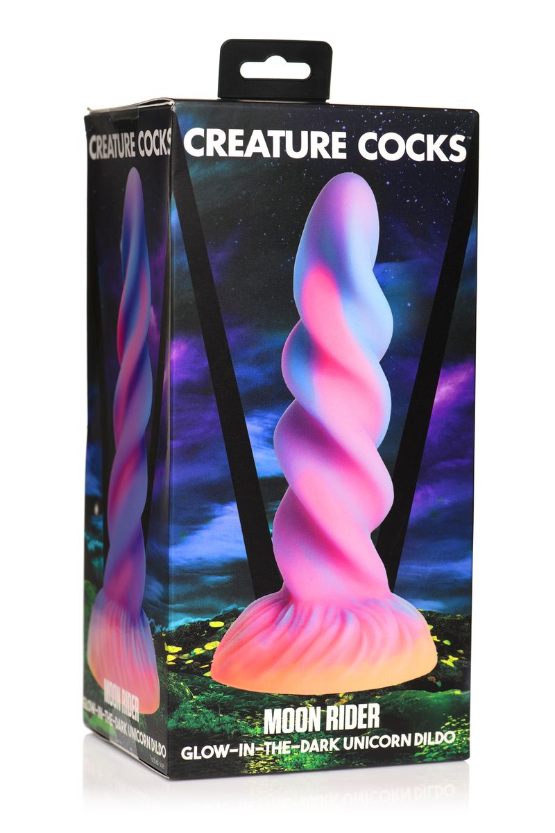 Glow-in-the-Dark Eenhoorn Dildo