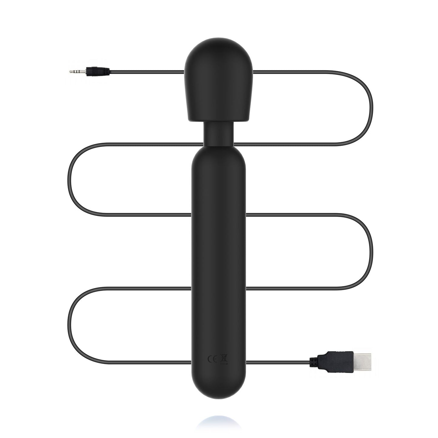 BLAQ - Digitale Wand Vibrator - Zwart