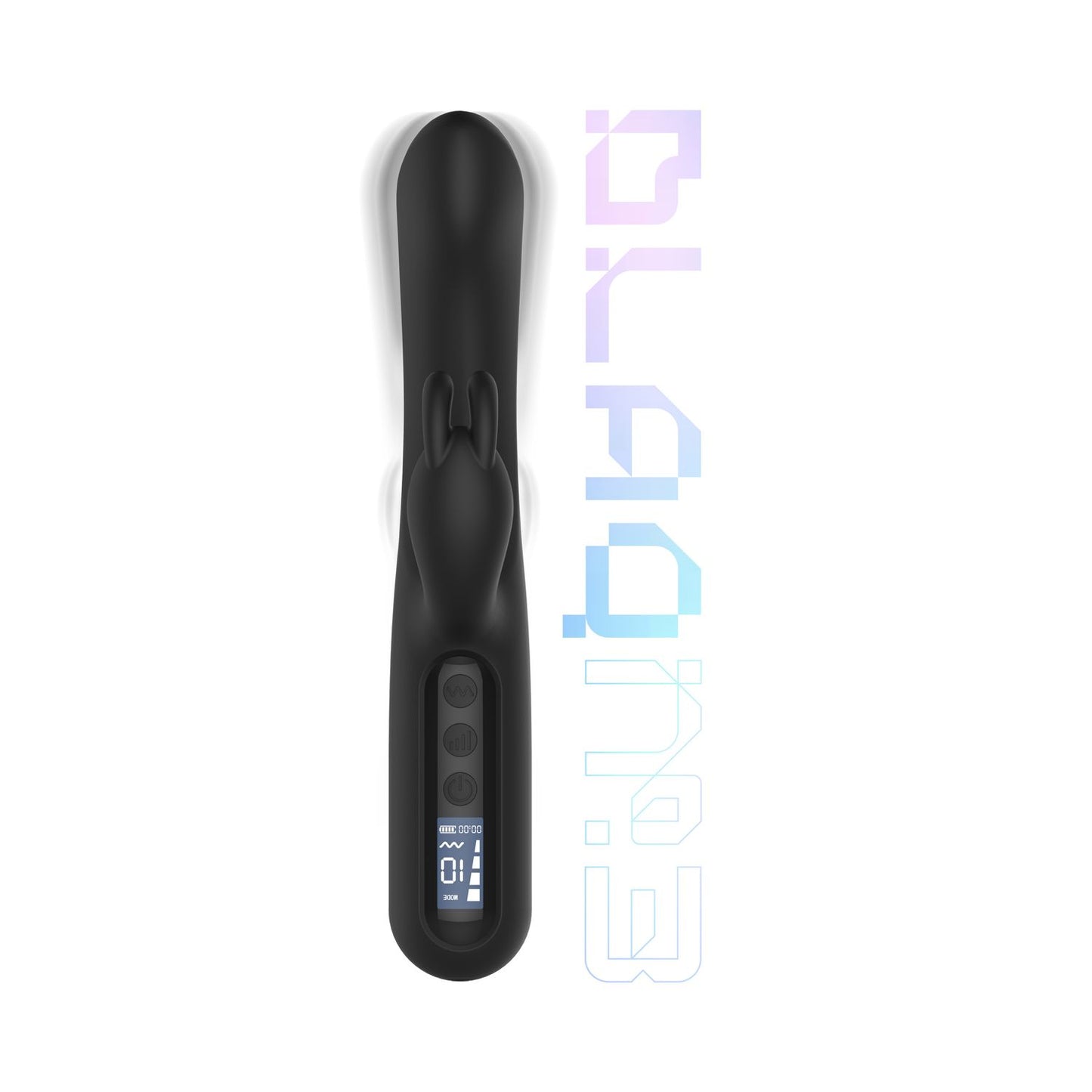 BLAQ - Digitale Rabbit Vibrator - Zwart