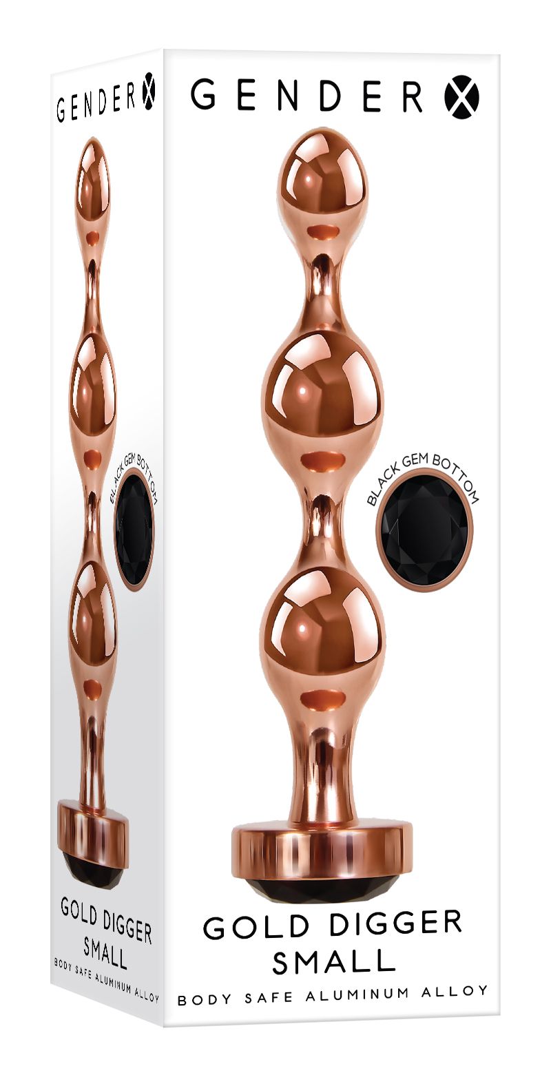 Evolved - Gold Digger Buttplug - Small