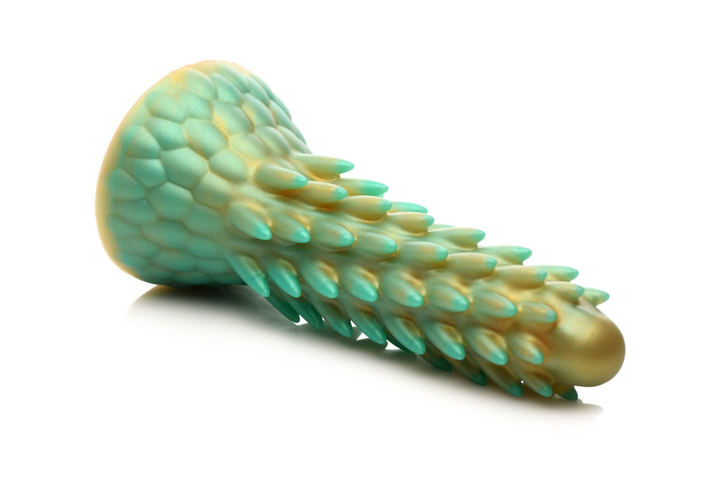 Stegosaurus Spiky Reptiel Dildo - Groen