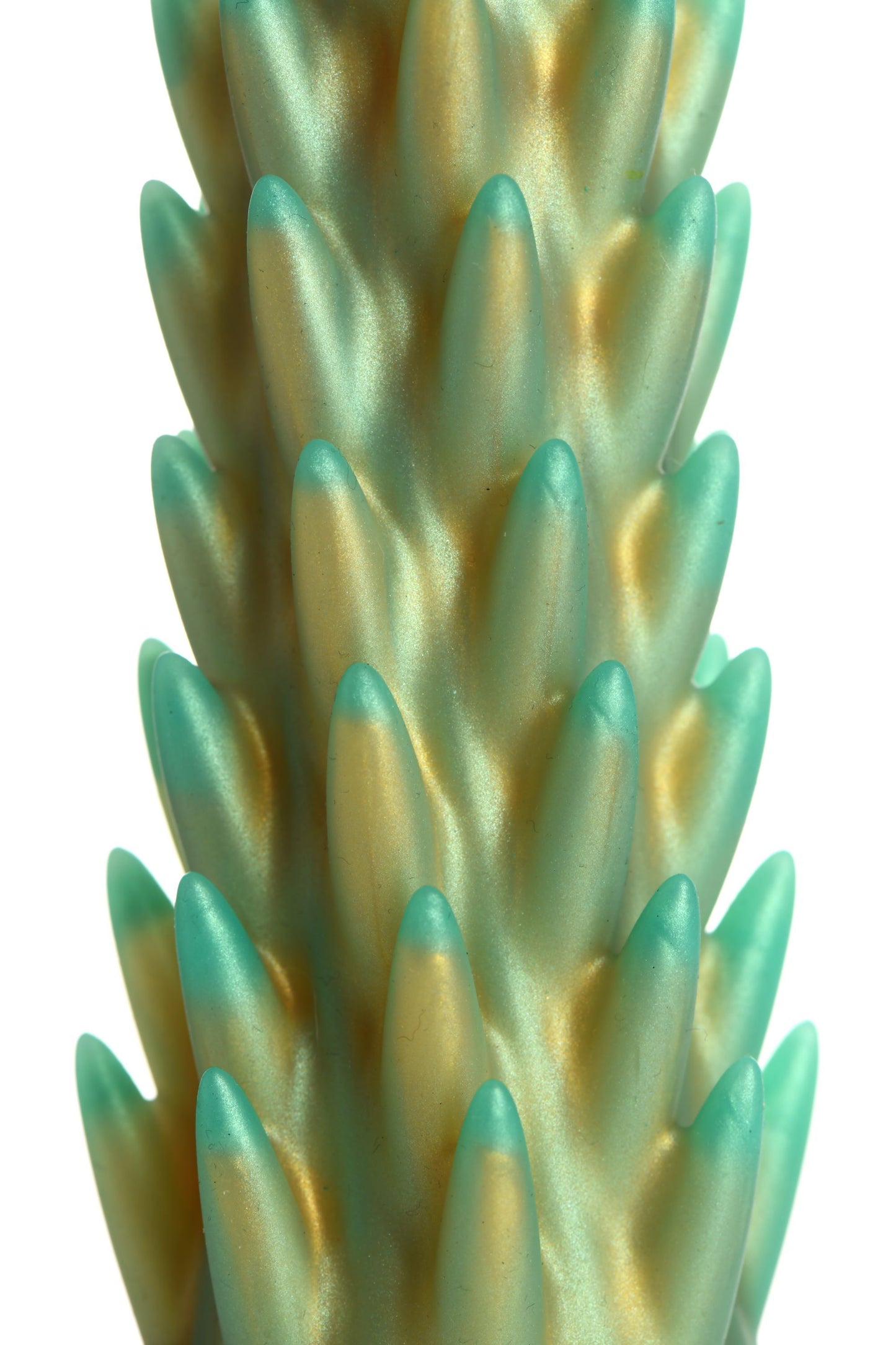 Stegosaurus Spiky Reptiel Dildo - Groen