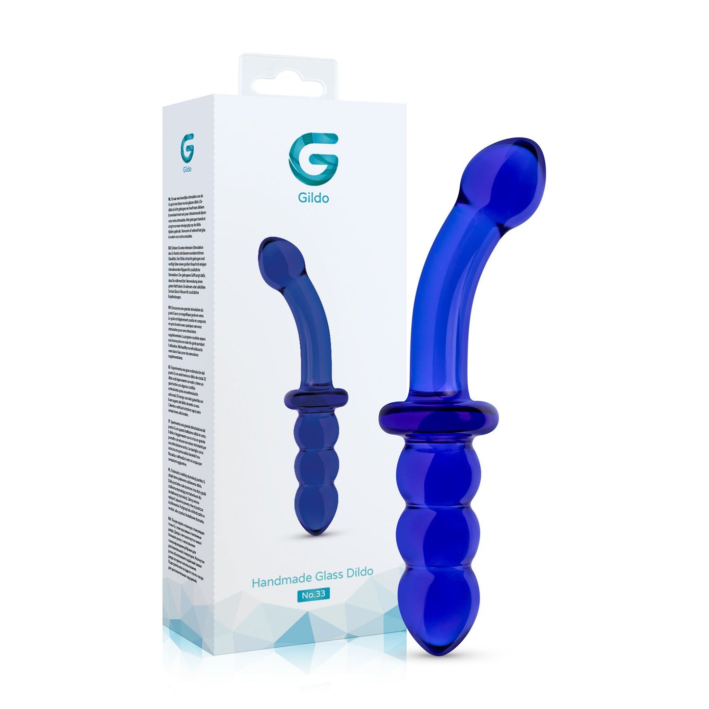 Gildo - Dubbele Glazen G-spot/Prostaat Dildo No. 33