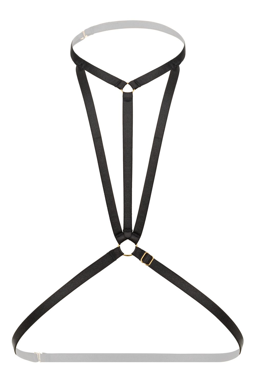 Strappy Harness Bralette Obsession - zwart