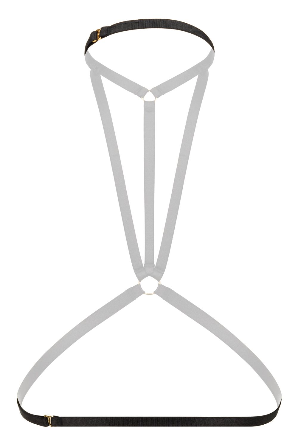 Strappy Harness Bralette Obsession - zwart