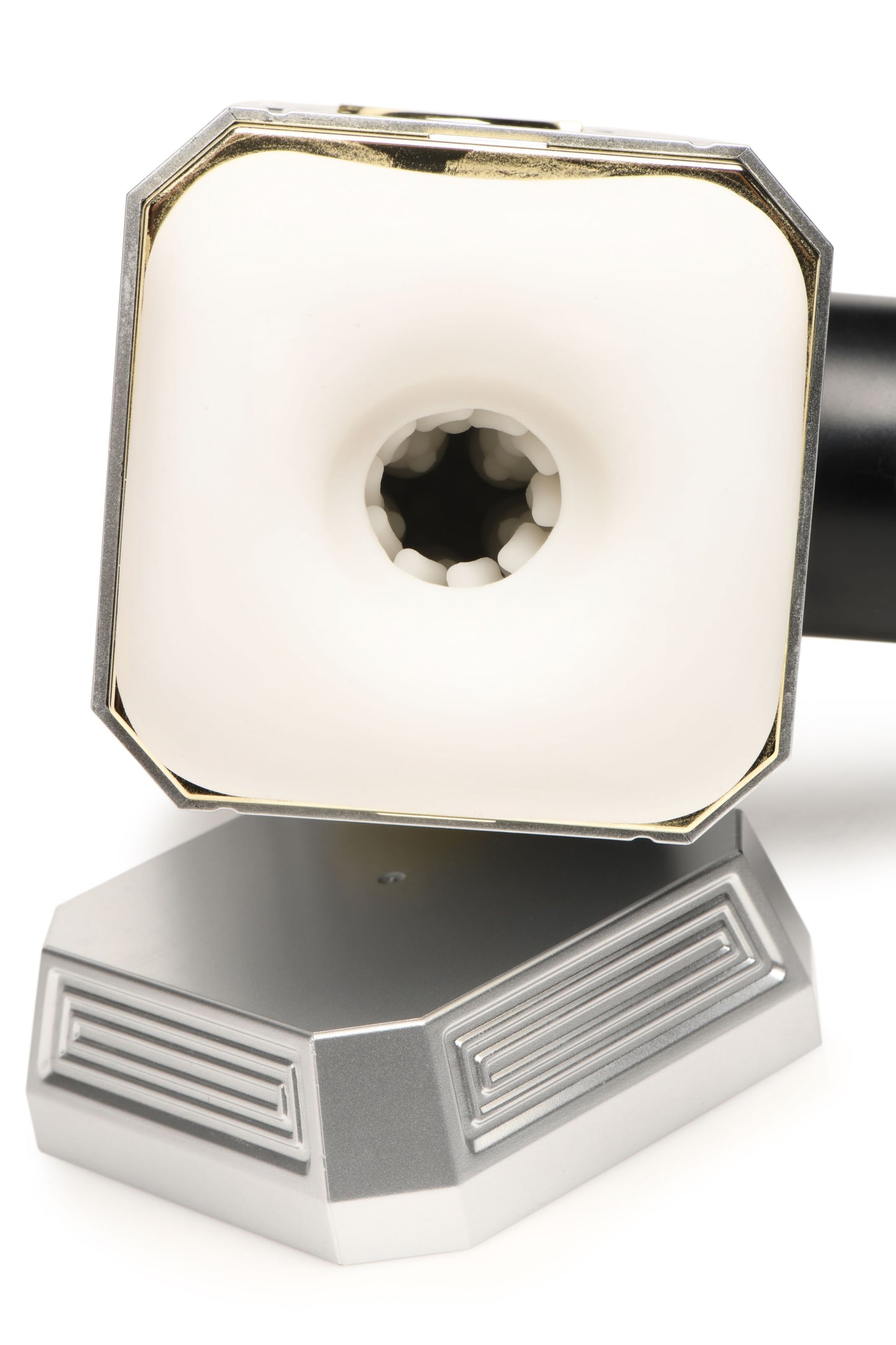 XR Brands - Thunder Stroker Zuigende Masturbator - Zilver&Zwart