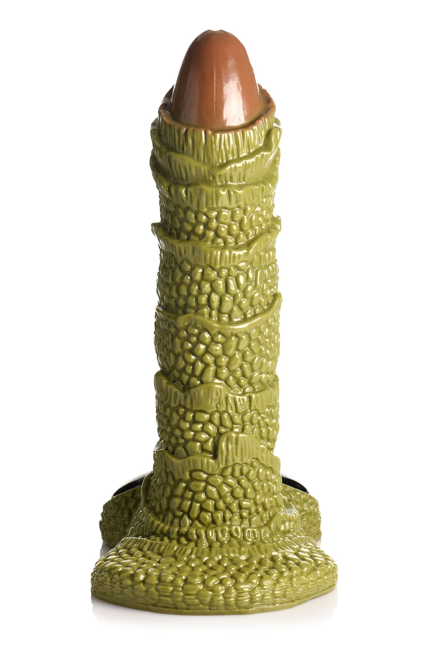 XR Brands - Reusachtig Geschubd Moerasmonster Dildo - Groen