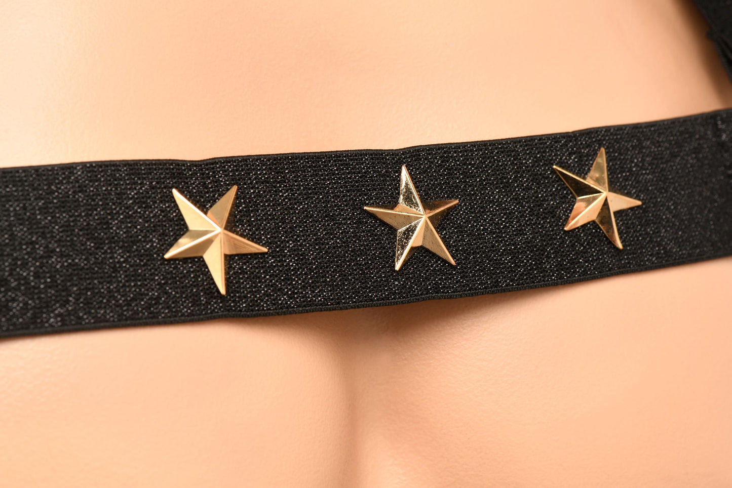 XR Brands - Borstharnas met Armbanden - Zwart