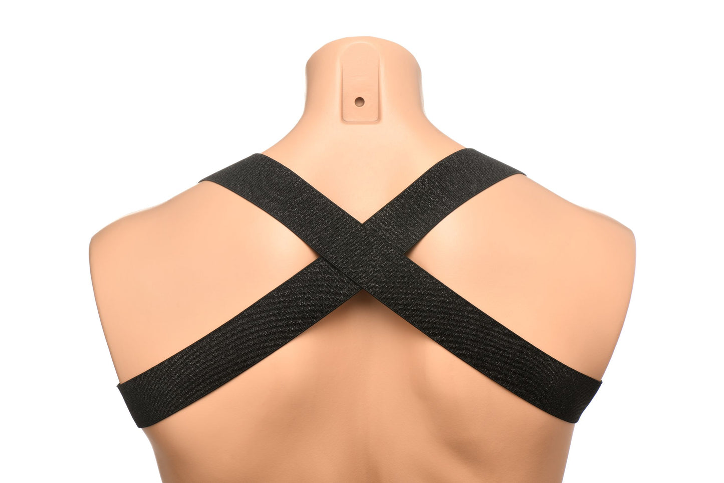 XR Brands - Borstharnas met Armbanden - Zwart