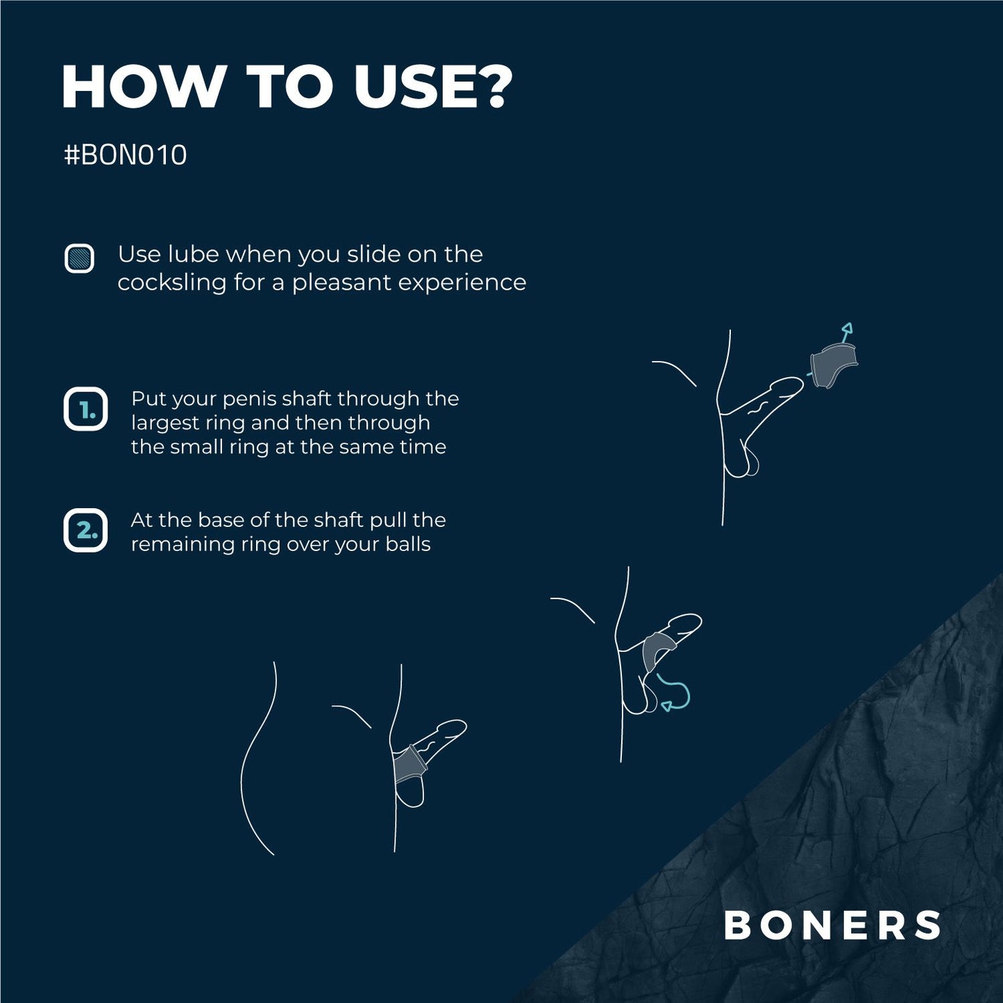 Boners Cocksling - Grijs
