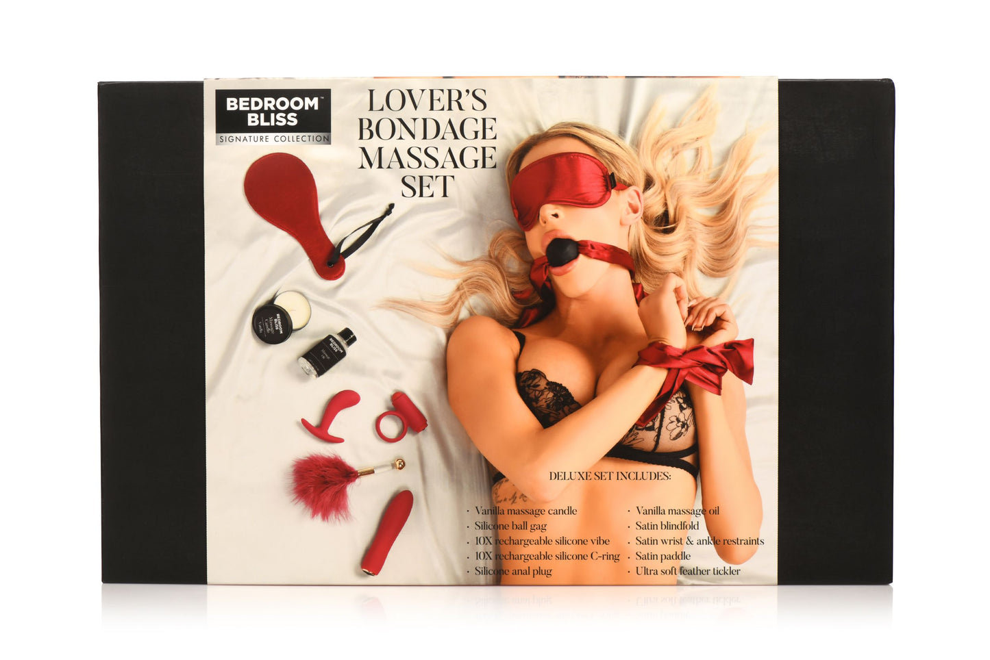 XR Brands - Lover's Bondage Massage Set