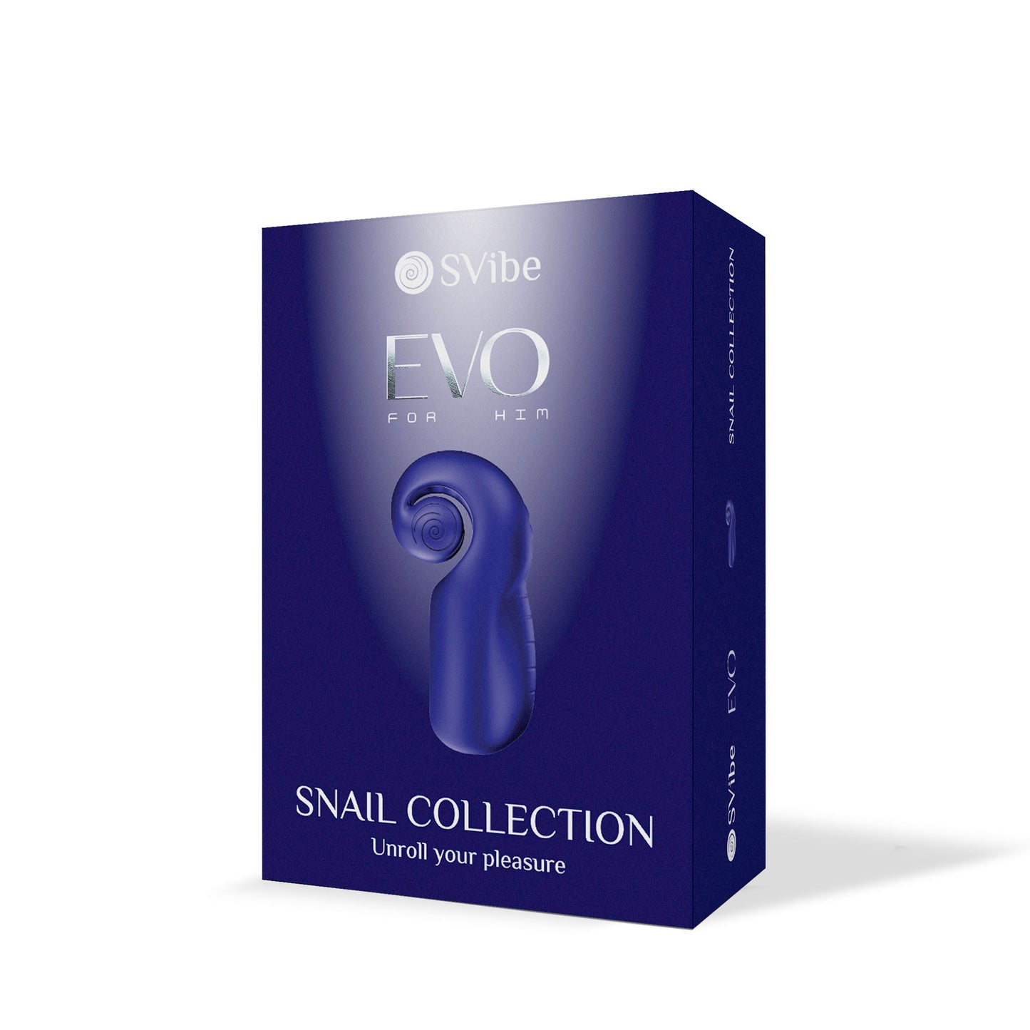 Snail Vibe EVO Masturbator - Marine Blauw