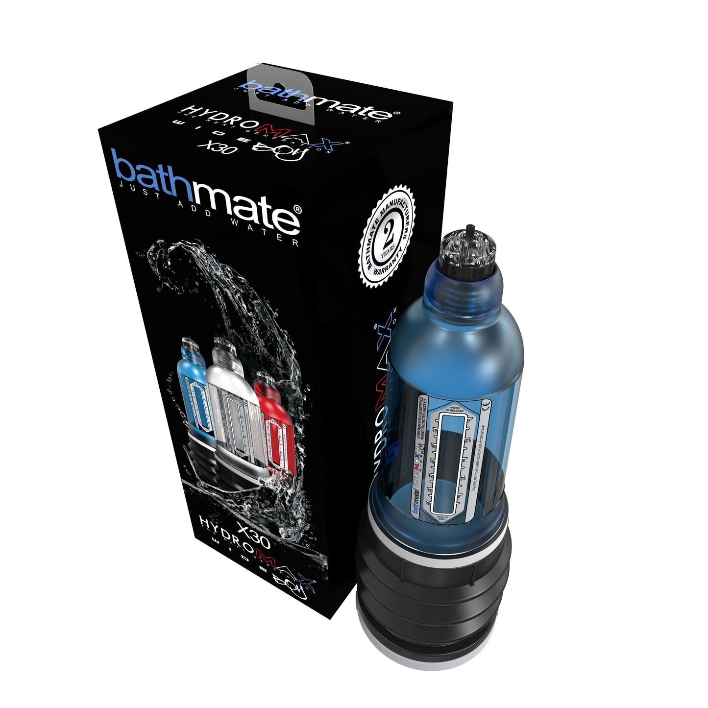 Bathmate - HydroMax7 Penispomp Wide Boy Blauw