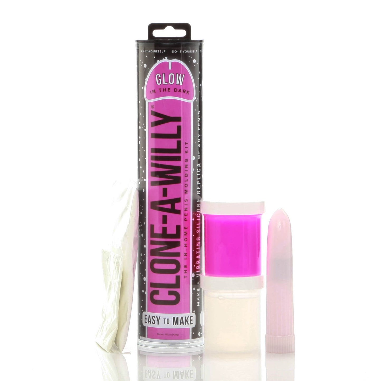 Clone-A-Willy Kit - Glow-in-the-Dark - Fel Roze