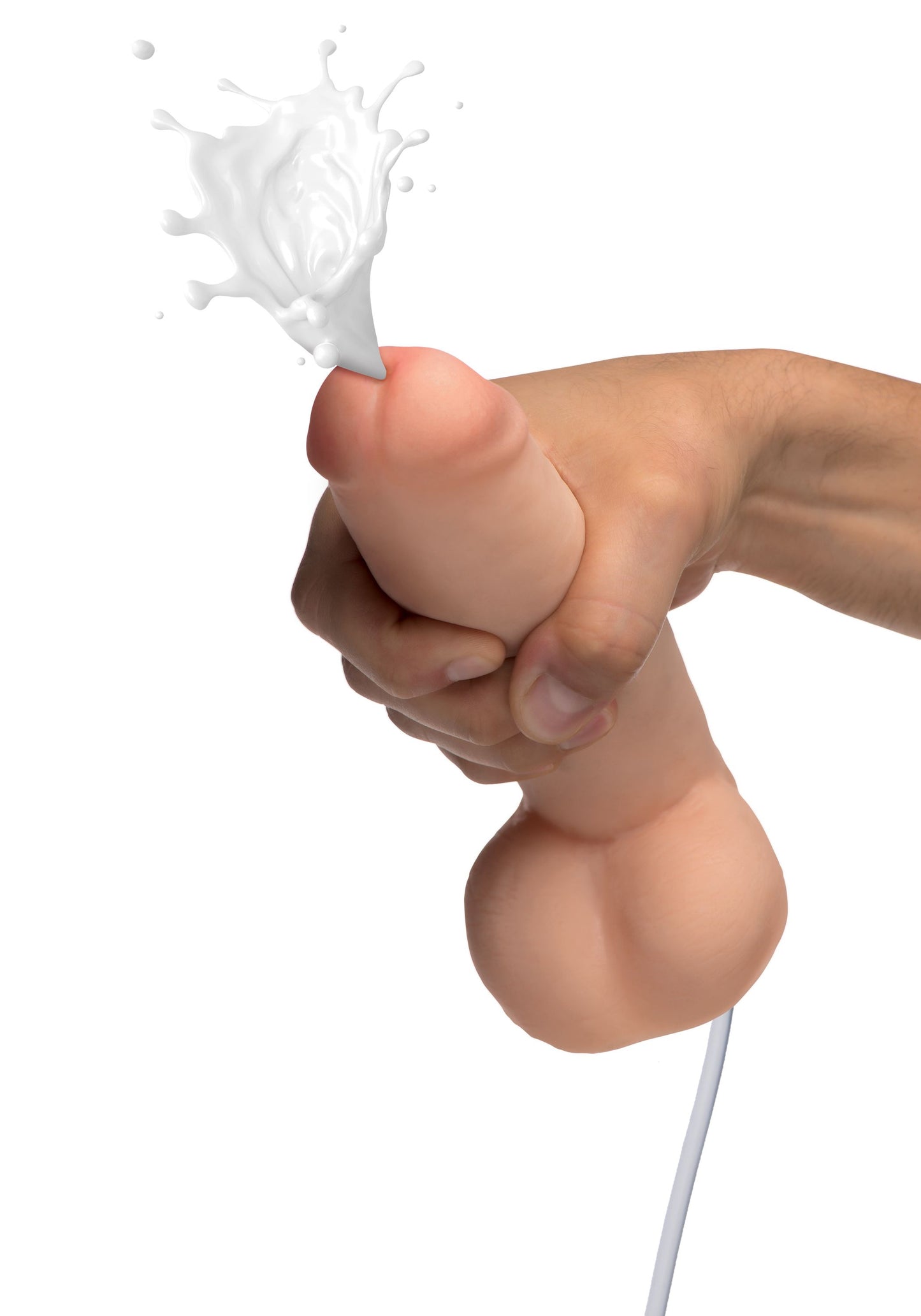 Dual Density Spuitende Dildo - 20 cm