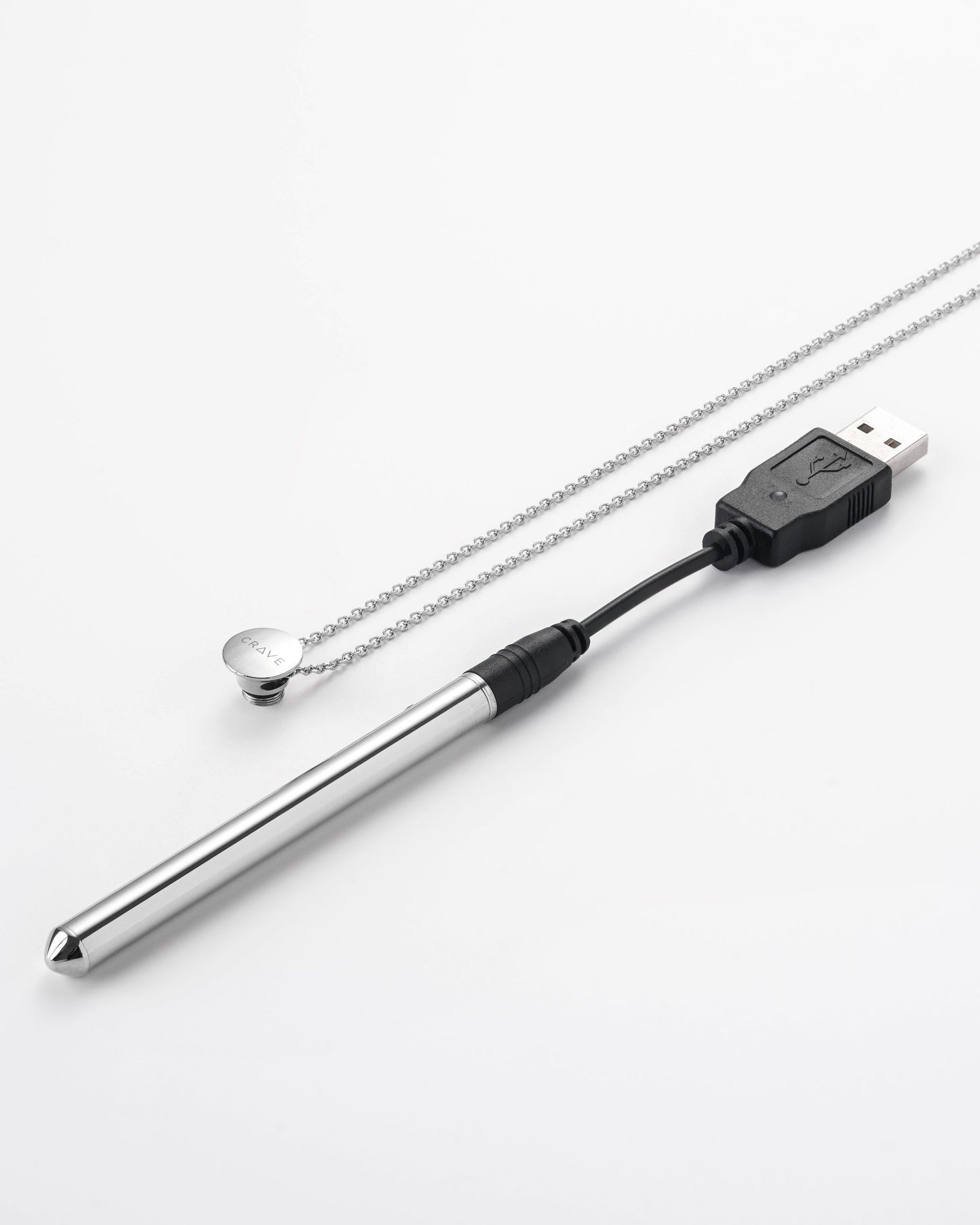Crave - Vesper Vibrator Ketting - Zilver