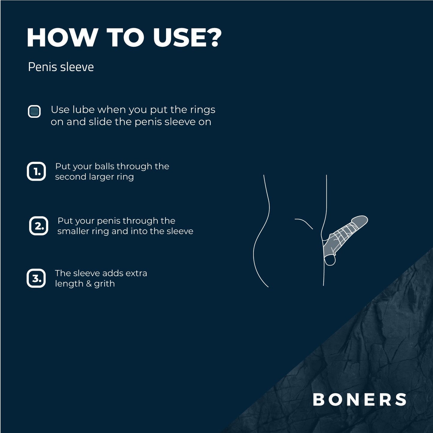 Boners Ondersteunende Penis Sleeve