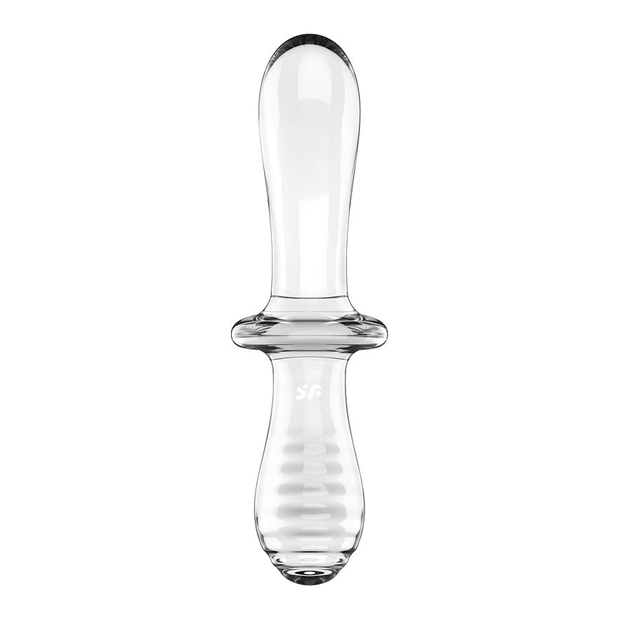 Satisfyer Double Crystal - Transparant