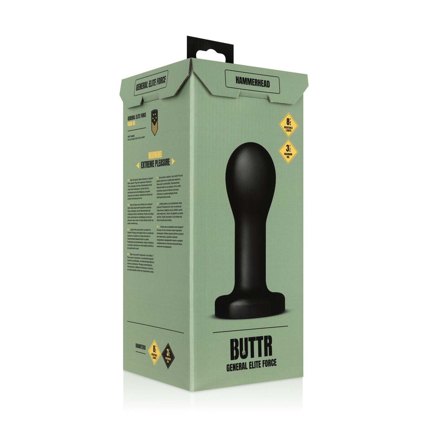 BUTTR - Hammerhead Buttplug