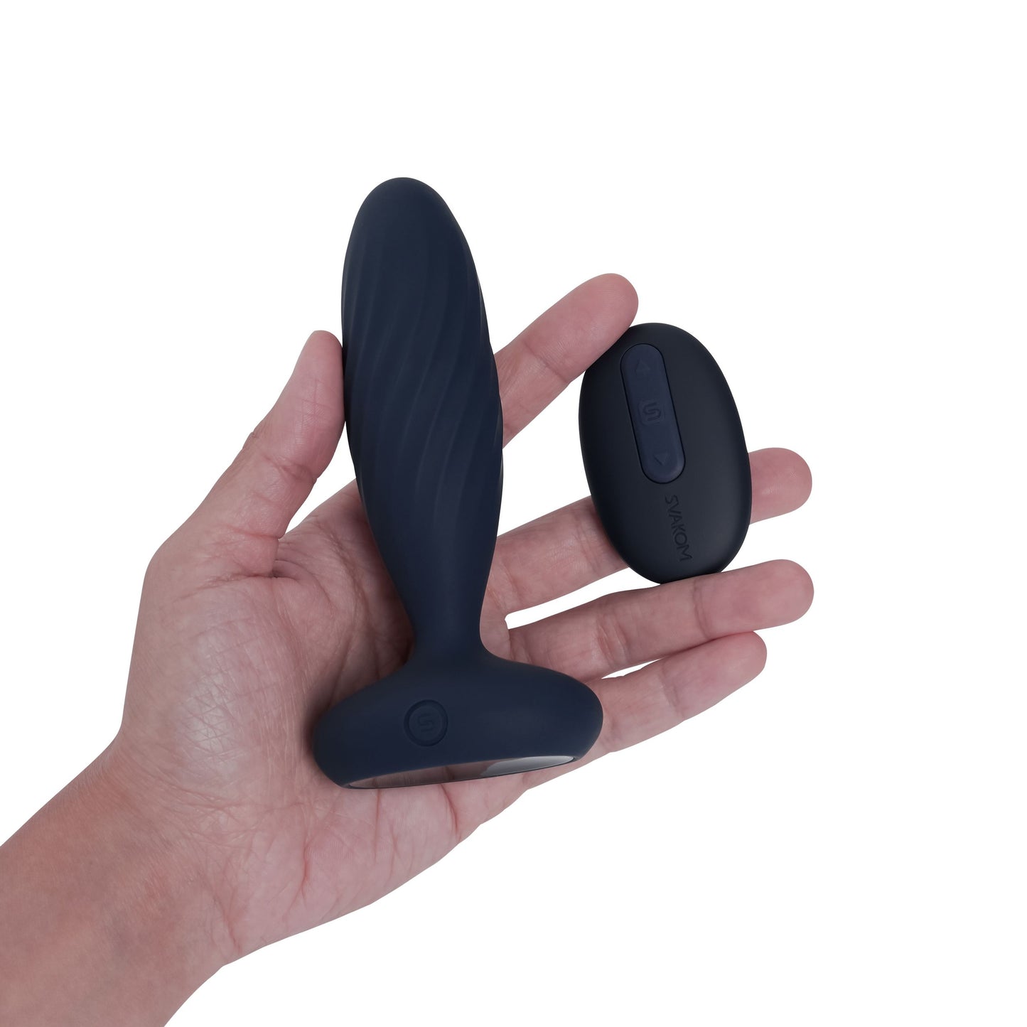 SVAKOM - Jordan Stotende Butt Plug - Blauw