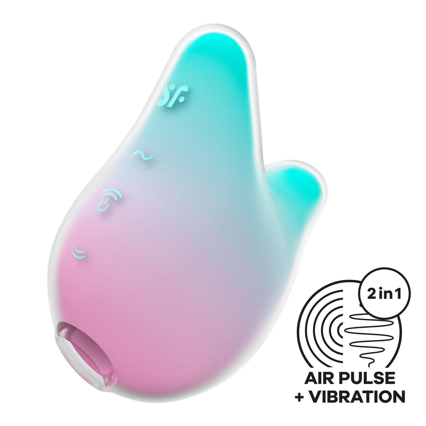 Satisfyer Mermaid Vibes - Mint/Roze