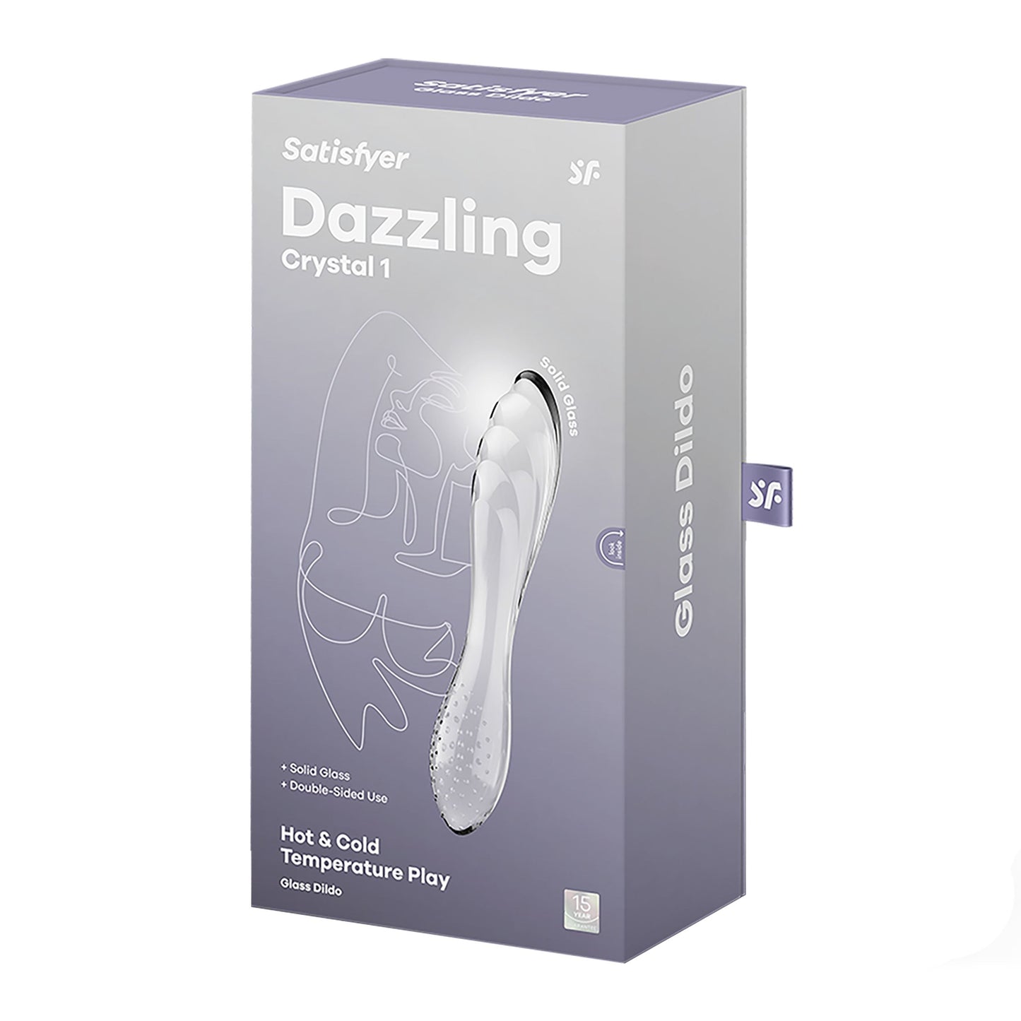 Satisfyer Dazzling Crystal 1 - Transparant